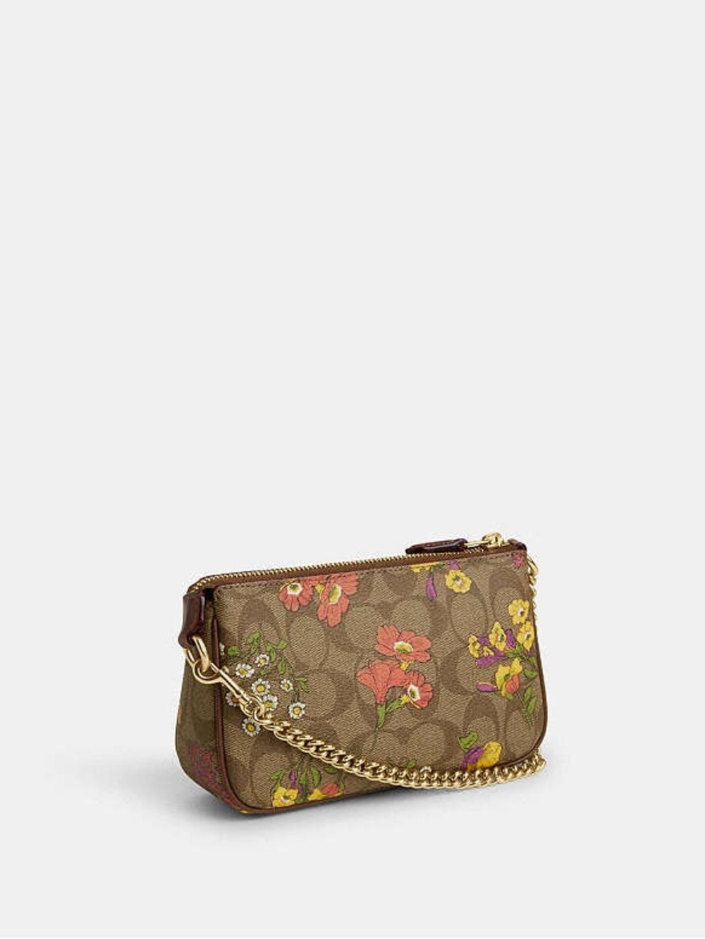 Coach Nolita 19 In Signature Canvas With Floral Print